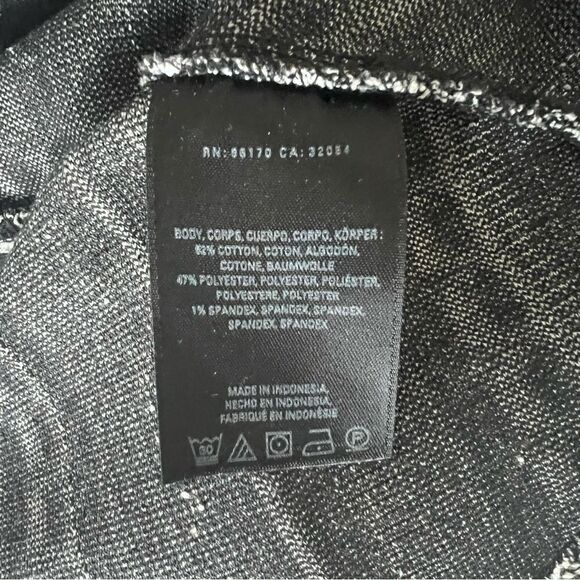 ANTHROPOLOGIE Vanessa Virginia black and white Upton peplum tank top SP - Picture 5 of 8